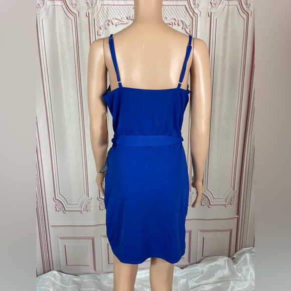 Emerald Sundae Juniors' Tie-Waist Bodycon Dress MSRP $49 Size LARGE - Picture 10 of 16